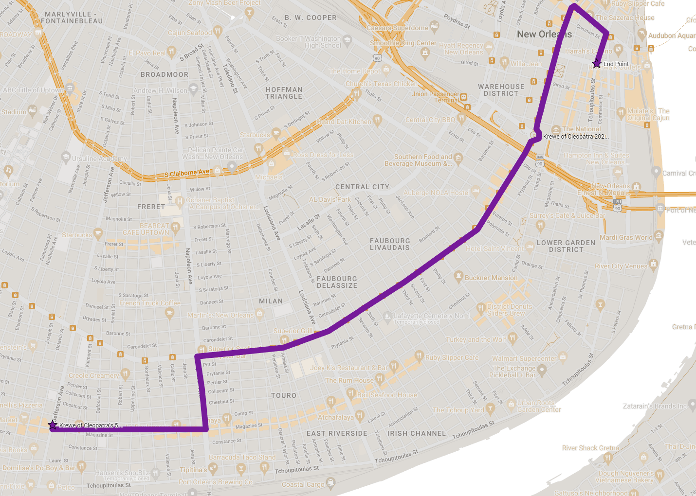 Mardi Gras 2024 Parade Route Updated Parade Route